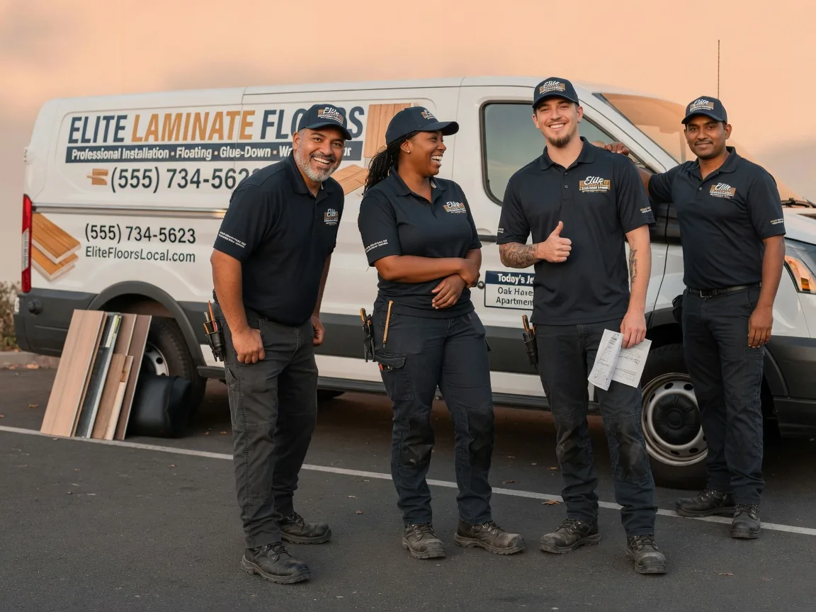 Laminate flooring installation company in Pollok, TX
